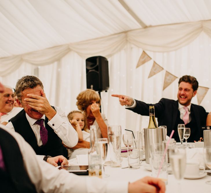 Speeches | Northamptonshire wedding at Plum Park Hotel | Wtoo by Watters from Serendipity Brides | Spindleberry Flowers | Photography by Ania Ames