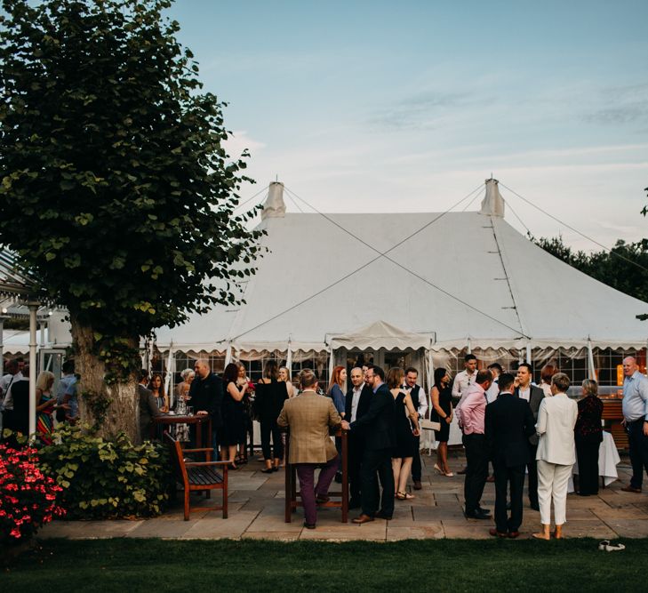 Venue marquee | Northamptonshire wedding at Plum Park Hotel | Wtoo by Watters from Serendipity Brides | Spindleberry Flowers | Photography by Ania Ames