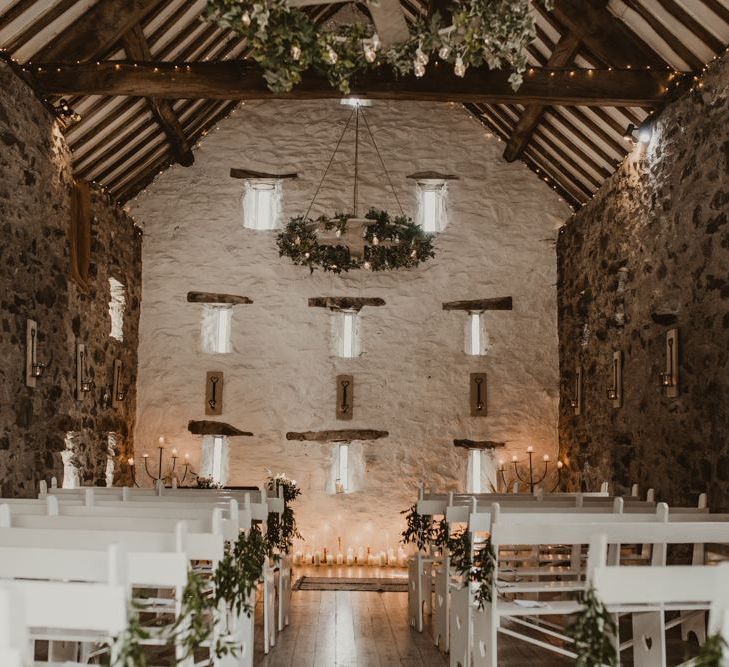 Hafod Farm wedding ceremony