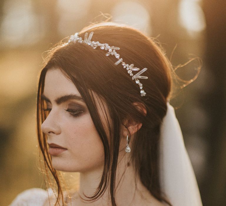 Natural Bridal Hair &amp; Makeup by Jenn Edwards &amp; Co. | Romantic, Bohemian Elopement in the Peaks by Natalie Hewitt Wedding Planner | Henry Lowther Photography