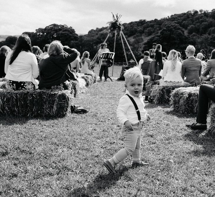 Brightly Coloured Festival Wedding with Outdoor Humanist Ceremony &amp; Tipi Reception on the Yorkshire Dales | Tim Dunk Photography