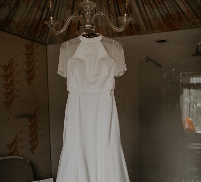 Bespoke Wedding Dress with Cap Sleeves