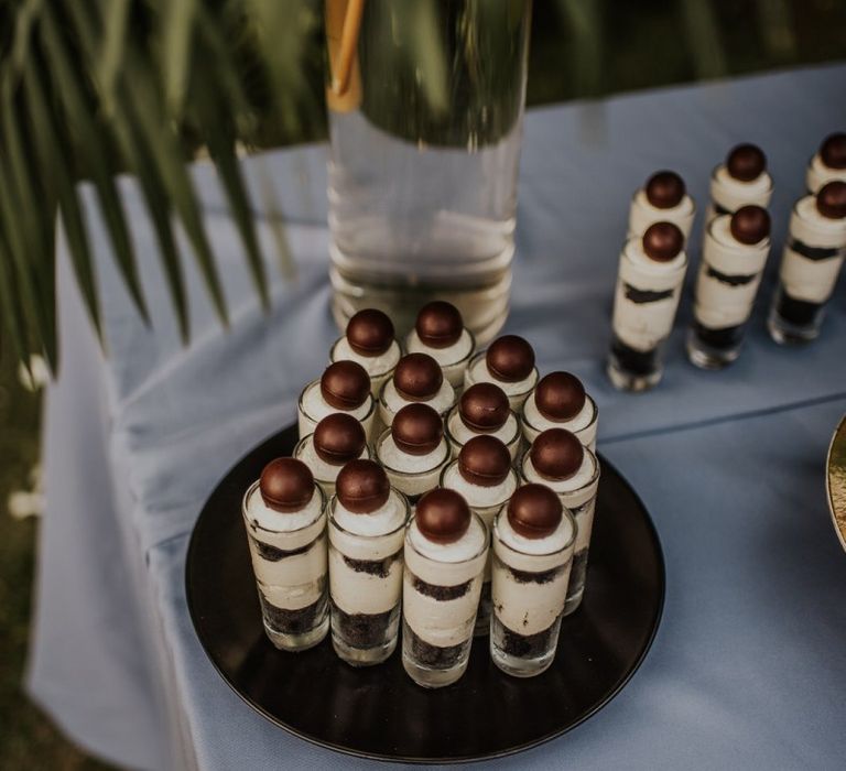 Wedding dessert table at Thailand wedding