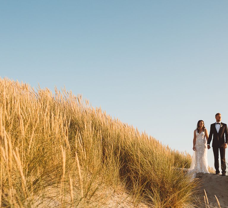 Bride and groom tie the knot at Crouchers Orchards for intimate wedding