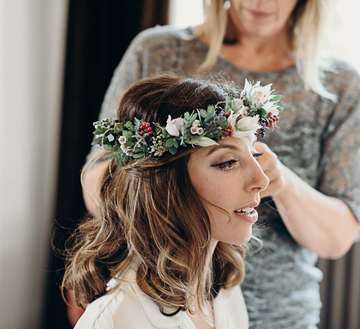 Chateau Rigaud | Bordeaux, France | Harvey Vintage Dress | Bridesmaids in ASOS | Florals by Flowers in The Vines