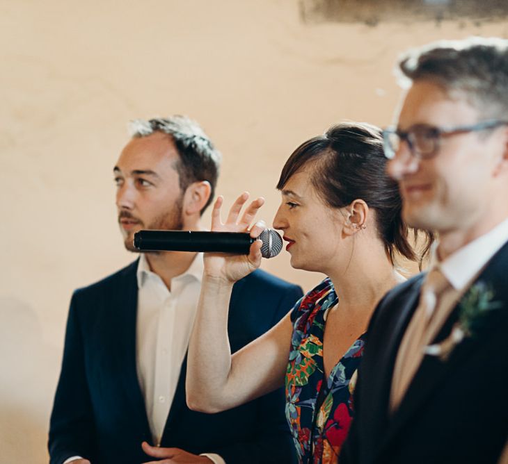 Chateau Rigaud | Bordeaux, France | Harvey Vintage Dress | Bridesmaids in ASOS | Florals by Flowers in The Vines