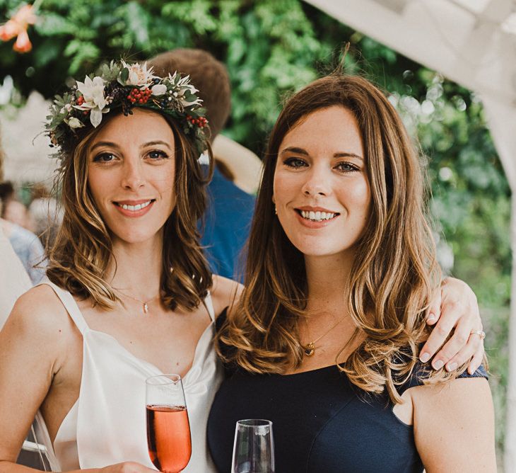 Chateau Rigaud | Bordeaux, France | Harvey Vintage Dress | Bridesmaids in ASOS | Florals by Flowers in The Vines