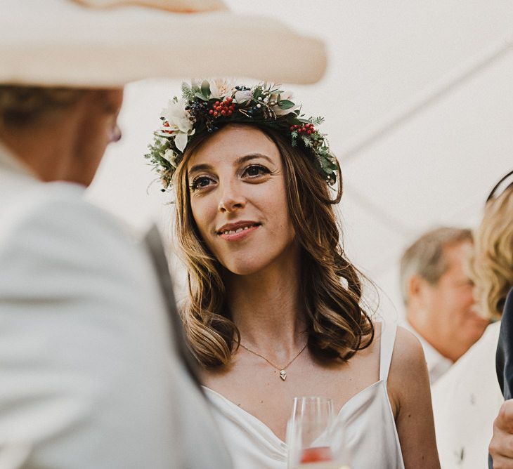 Chateau Rigaud | Bordeaux, France | Harvey Vintage Dress | Bridesmaids in ASOS | Florals by Flowers in The Vines