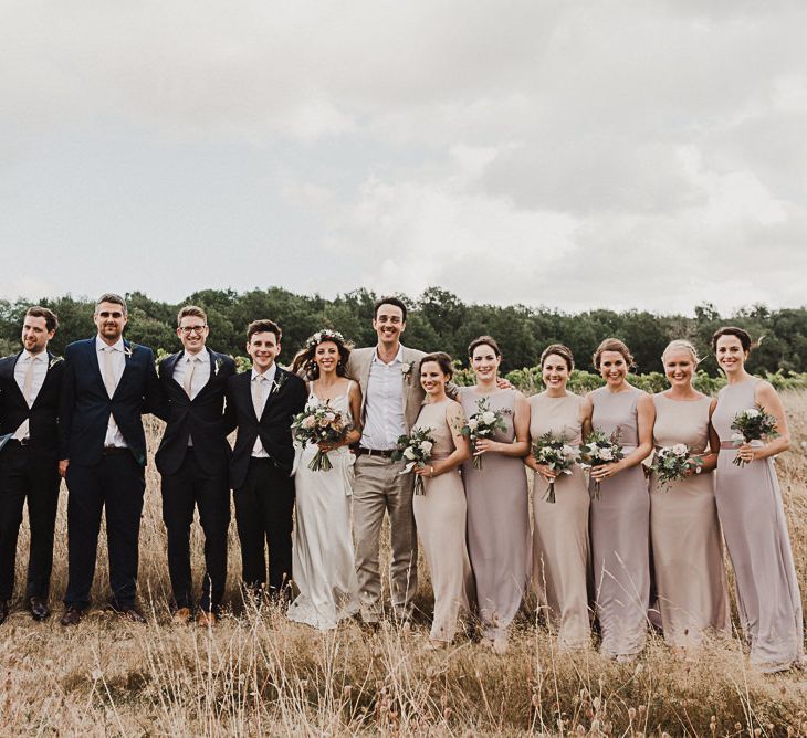 Chateau Rigaud | Bordeaux, France | Harvey Vintage Dress | Bridesmaids in ASOS | Florals by Flowers in The Vines