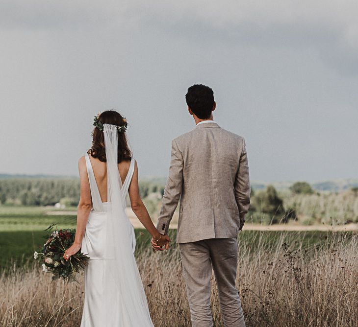 Chateau Rigaud | Bordeaux, France | Harvey Vintage Dress | Bridesmaids in ASOS | Florals by Flowers in The Vines