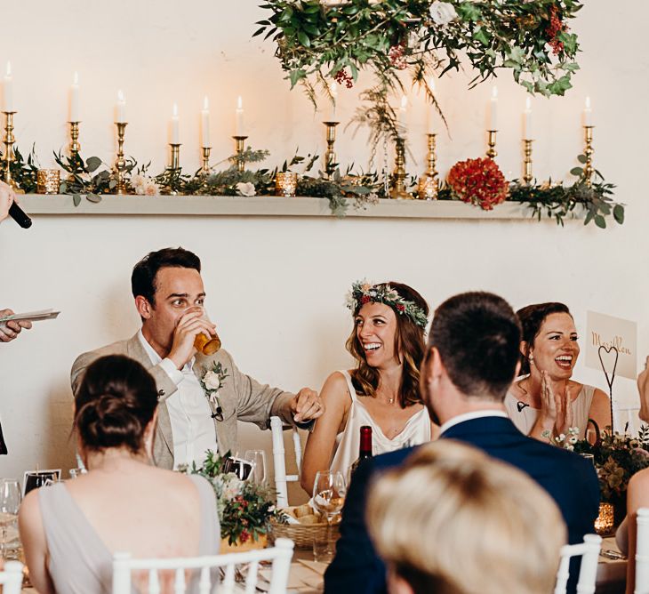 Chateau Rigaud | Bordeaux, France | Harvey Vintage Dress | Bridesmaids in ASOS | Florals by Flowers in The Vines