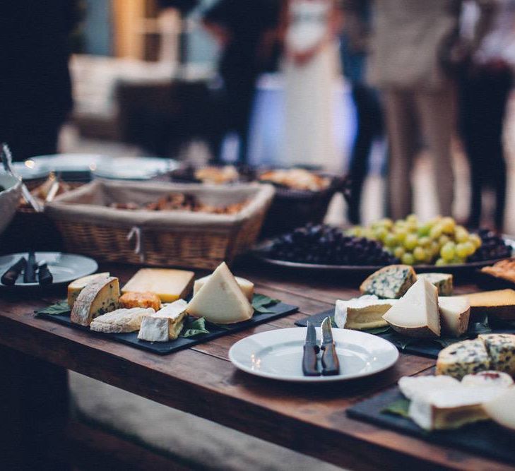 Cheese Board | Outdoor Destination Wedding at Le Peit Hameau Wedding Venue Provence, South of France Planned by By Mademoiselle | Lovestruck Photography