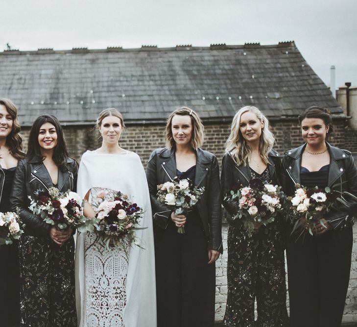 Bride and Bridesmaids