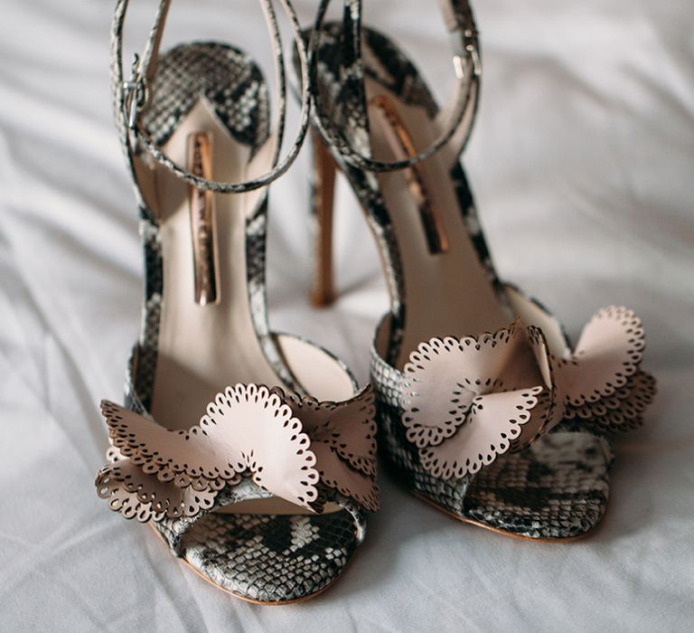 Snake-Effect Sophia Webster Wedding Shoes