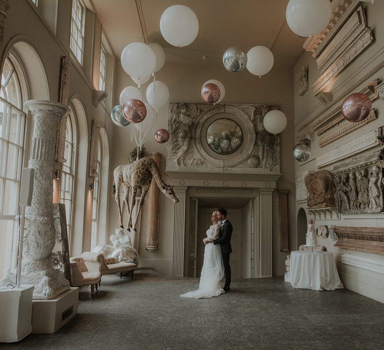 Wedding balloons and quirky decor