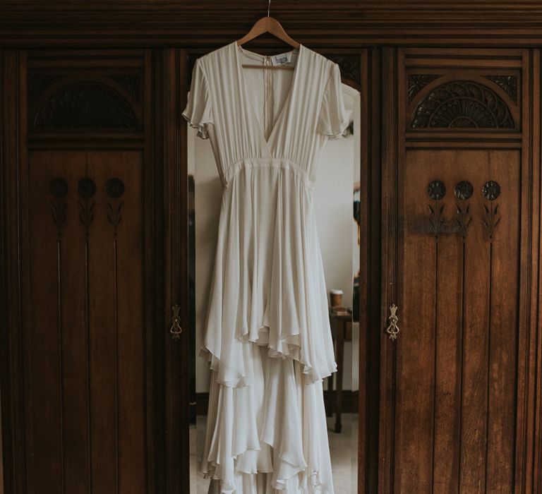 Layered Houghton NYC Wedding Dress