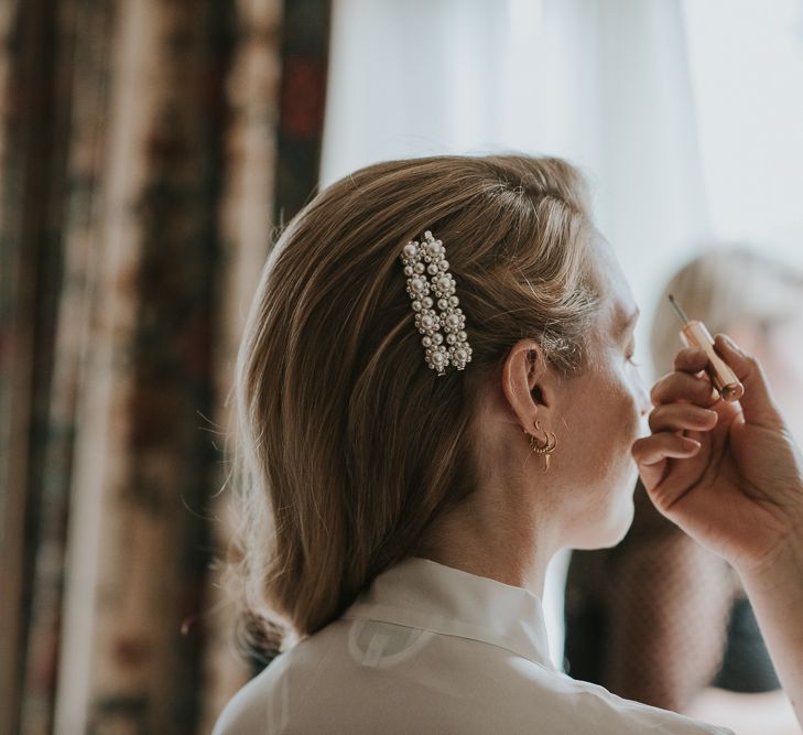 Pearl Simone Rocha Hair Slides