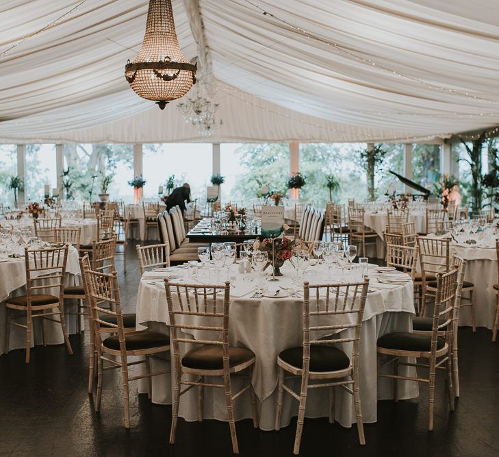 Elegant Marquee Wedding Reception