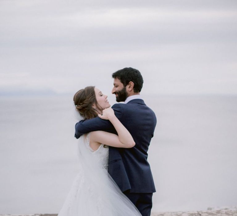 Stunning views at Culzean Castle wedding in Scotland