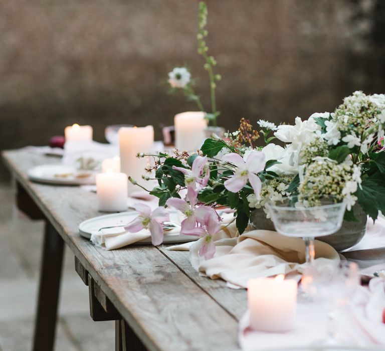 Tablescape |  | Timeless English Country Garden Inspiration at Boconnoc House and Estate in Cornwall, Styled by On Serpentine Shores | Debs Alexander Photography