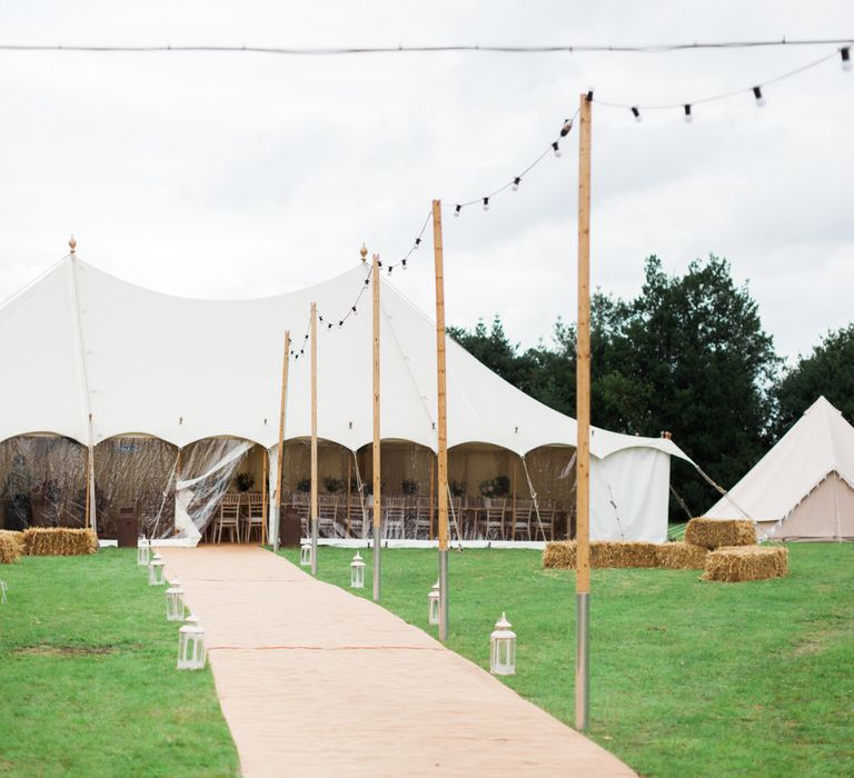 Pink &amp; White At Home Marquee Wedding by Pretty Creative Styling | Jo Bradbury Photography