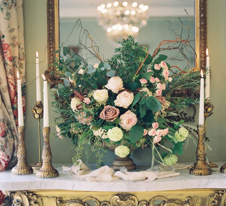 Fairytale Opulence at Charlton House, Somerset | Fine Art Film Photography by Liz Baker | Luxe Florist Fleur Provocateur.