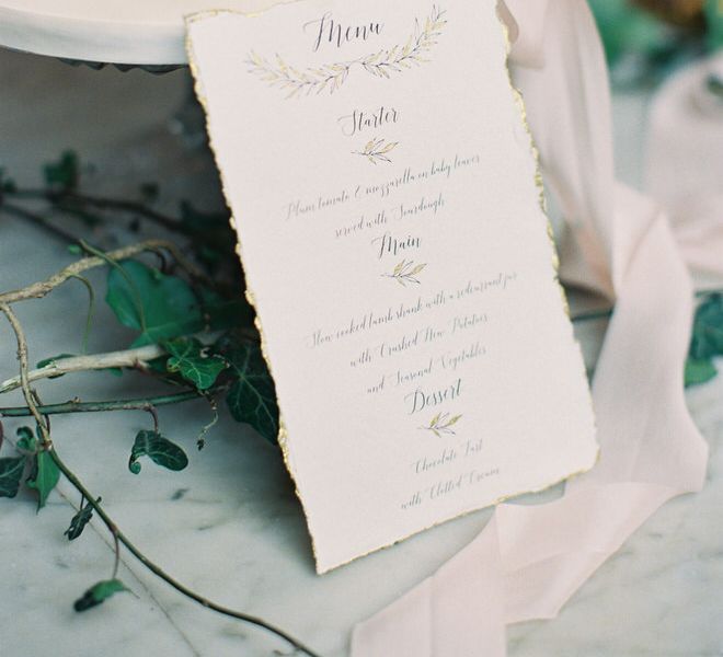 Cake by Peony Rose Cakes | Stationery by Samantha Geen Designs | Fairytale Opulence at Charlton House, Somerset | Fine Art Film Photography by Liz Baker | Luxe Florist Fleur Provocateur.