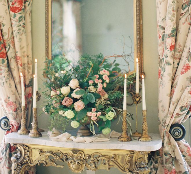 Fairytale Opulence at Charlton House, Somerset | Fine Art Film Photography by Liz Baker | Luxe Florist Fleur Provocateur.