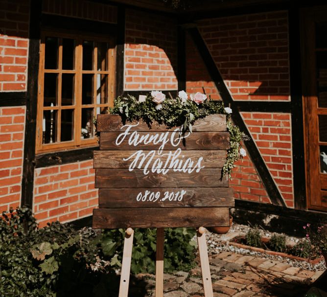 Wedding signage