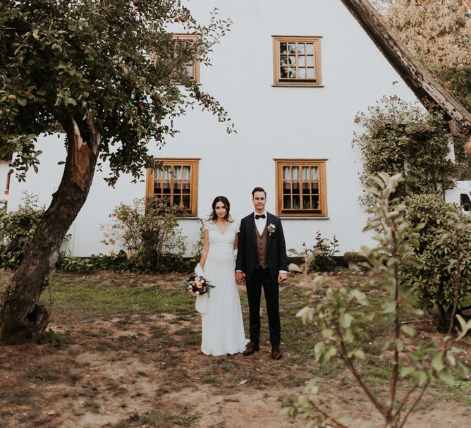 Bride and groom at Rugen Germany Wedding