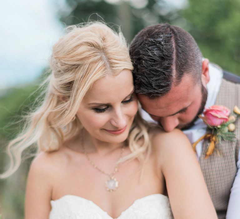 Protea Wedding Bouquet // Macrame Ceremony Backdrop Rustic Hippie Wedding The Great Barn Dream Catchers And Oversized Florals Bride In Essence Of Australia Images Kathryn Hopkins