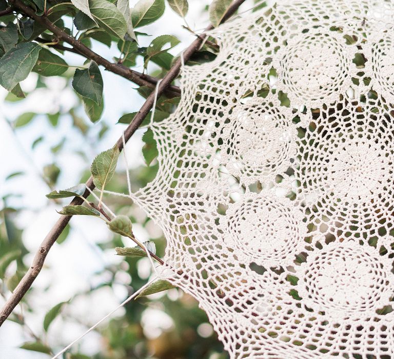 Dream Catcher Wedding Decor // Macrame Ceremony Backdrop Rustic Hippie Wedding The Great Barn Dream Catchers And Oversized Florals Bride In Essence Of Australia Images Kathryn Hopkins