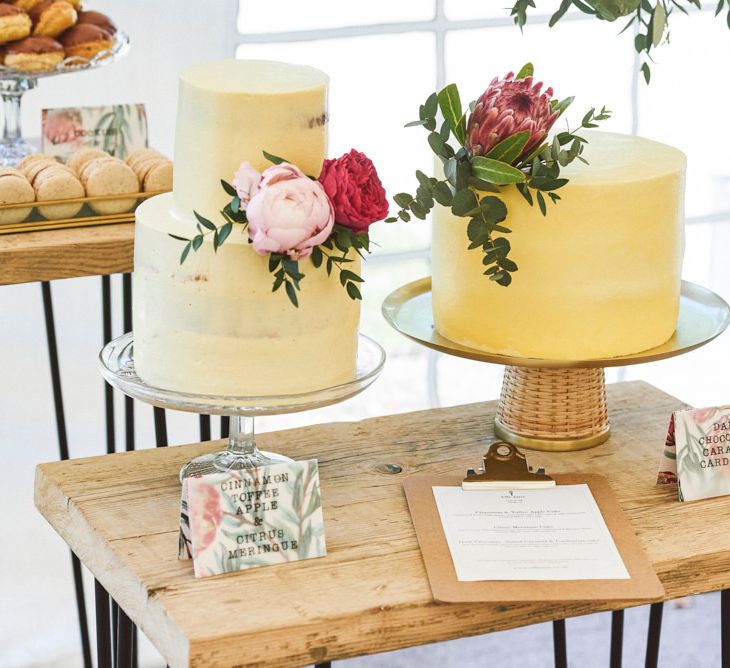 Buttercream Iced Wedding Cakes By Elle Jane