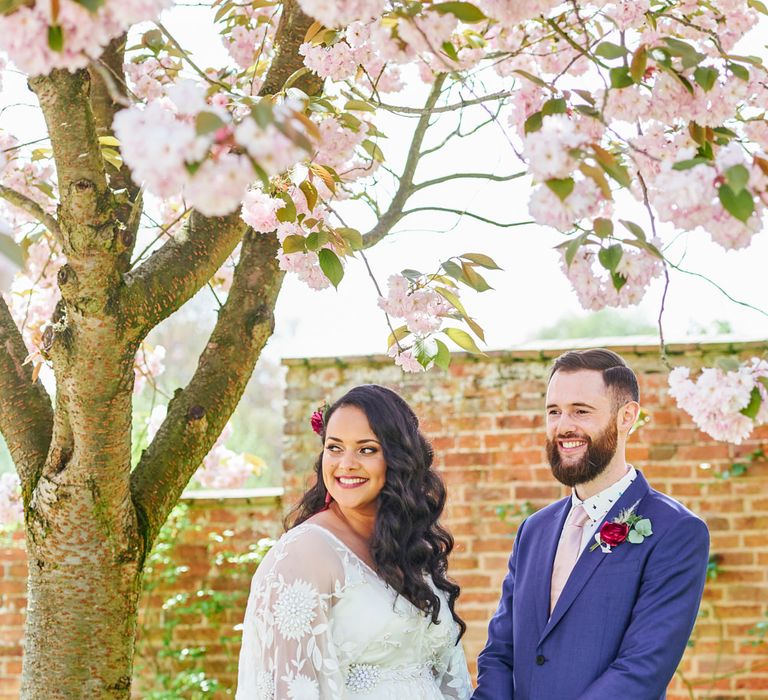 Kimono Sleeve Wedding Dress By Rue De Seine Bohemian Wedding At The Walled Garden Nottingham Images From Rose Images Wedding Photography