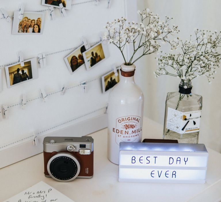 Polaroid Picture Wedding Guest Book