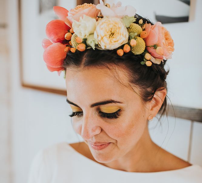 ‘Frida Kahlo’ inspired flower crown