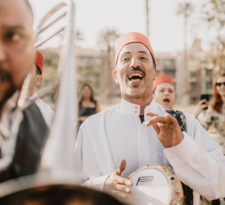 Wedding musicians at Egypt wedding