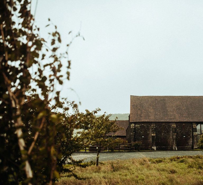 Long Furlong Barn wedding venue in Sussex