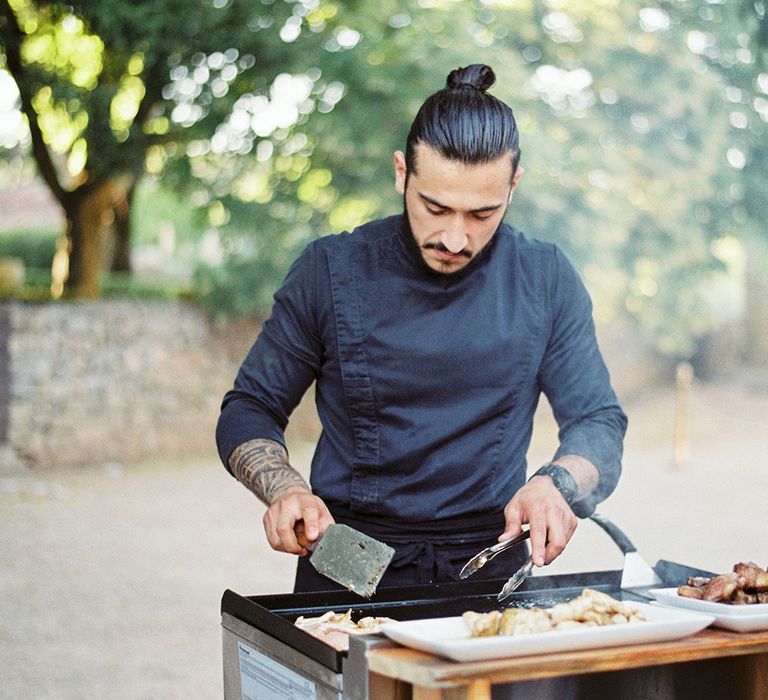 Wedding Catering | Outdoor Wedding at Commanderie de Peyrassol, Provence, France Styled by La Chuchoteuse | Raisa Zwart Photography