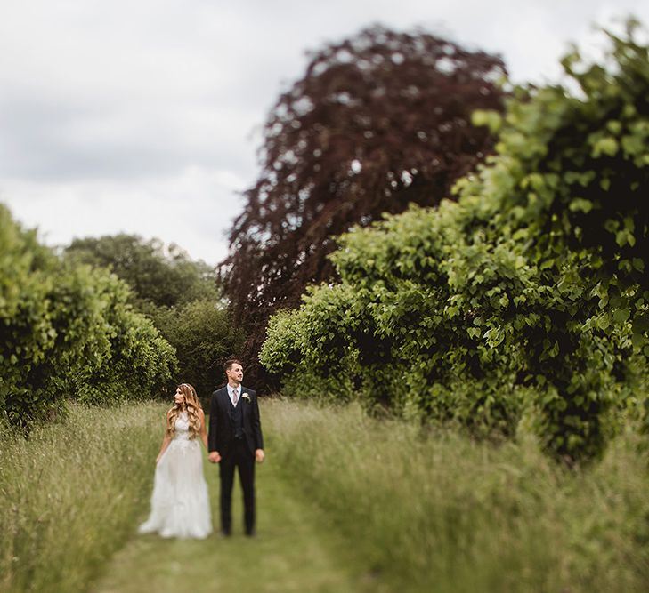 Geometric Details &amp; Hanging Foliage For Hengrave Hall Wedding With Outdoor Reception With Images From Sam And Louise Photography