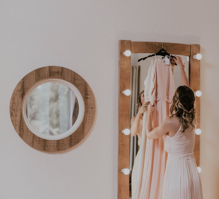 Wedding Morning Getting Ready Robes | Millbridge Court, Surrey Wedding with DIY Decor, Foliage &amp; Giant Balloons | Nataly J Photography