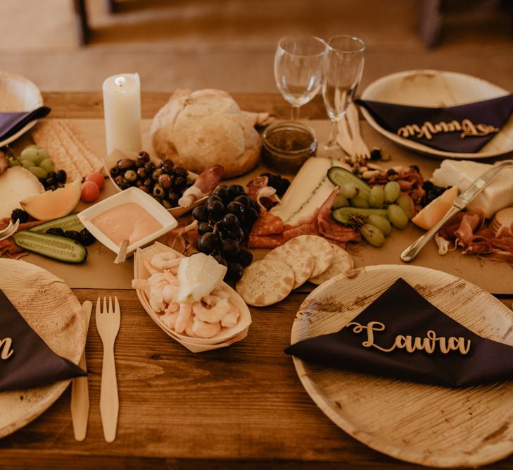 Outdoor Tipi Wedding At Tip Top Venues With Images From Elena Popa Photography Grazing Board Wedding Food And Brides In Wed 2 B Dresses