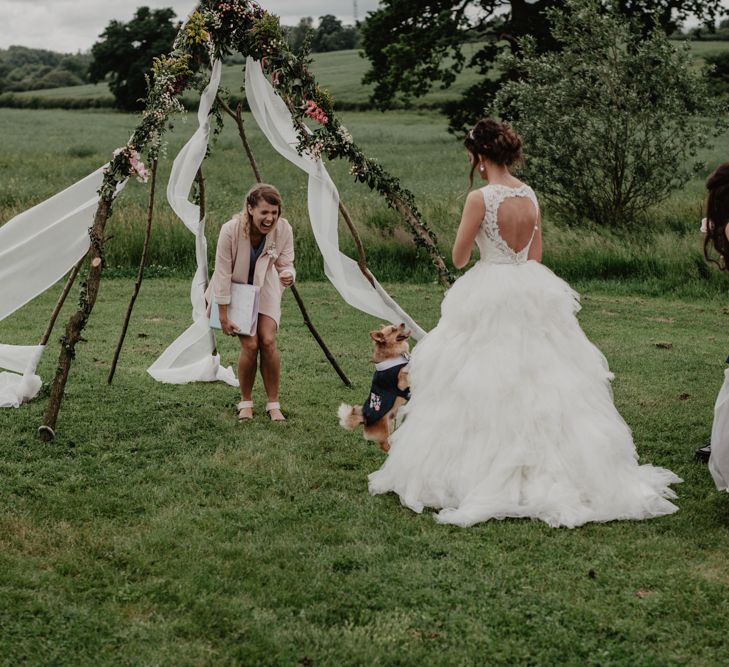 Outdoor Tipi Wedding At Tip Top Venues With Images From Elena Popa Photography Grazing Board Wedding Food And Brides In Wed 2 B Dresses