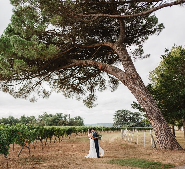 Bride In Suzanne Neville // French Destination Wedding Bordeaux  Marry Me In France Suzanne Neville Bride Darek Smietana Photography