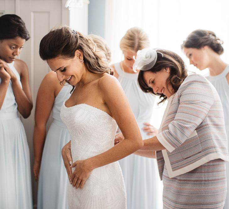 Bride In Suzanne Neville // French Destination Wedding Bordeaux  Marry Me In France Suzanne Neville Bride Darek Smietana Photography