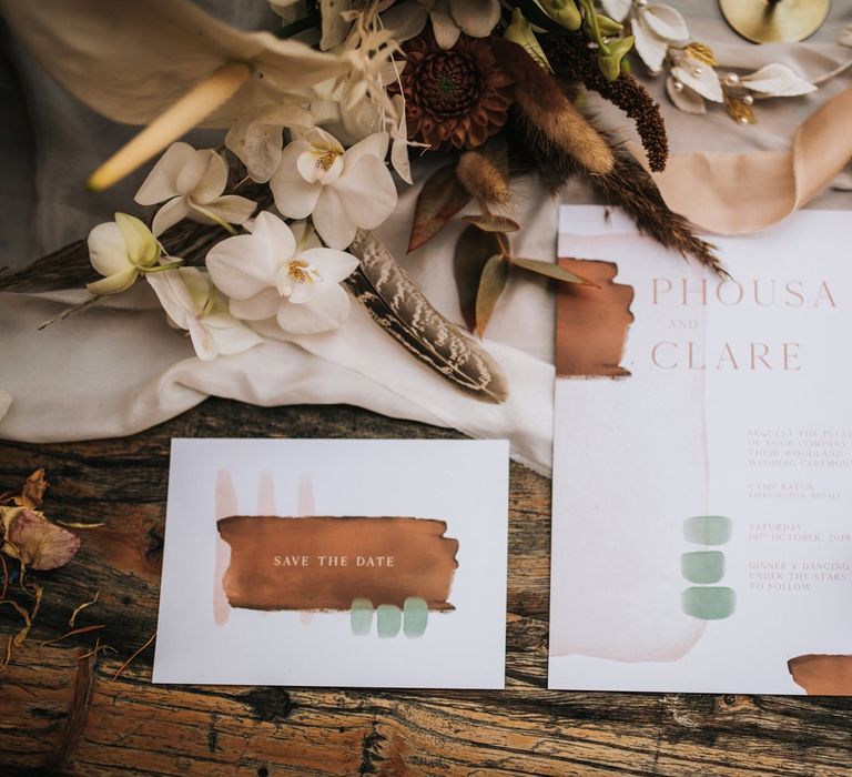 Boho Wedding Stationery Suite