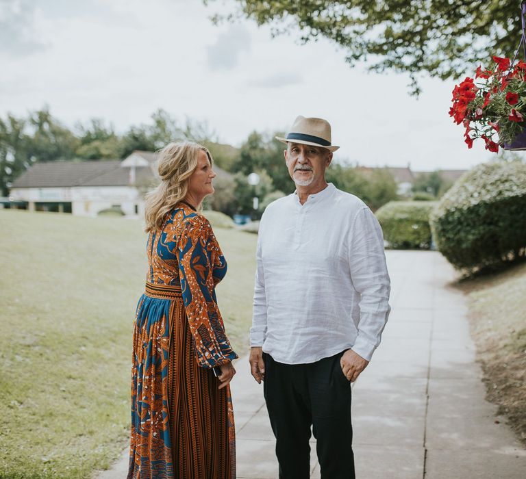 Stylish Mother and Father of the Bride