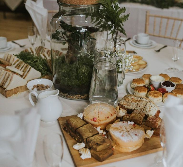 Afternoon Tea Wedding Breakfast with Cream tea and Sandwiches