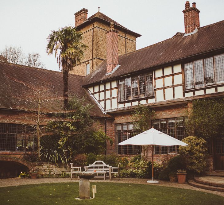 Burgundy &amp; Gold Winter Wedding at Ramster Hall Weddings, Surrey | Matt Penberthy Photography | John Harris Wedding Films