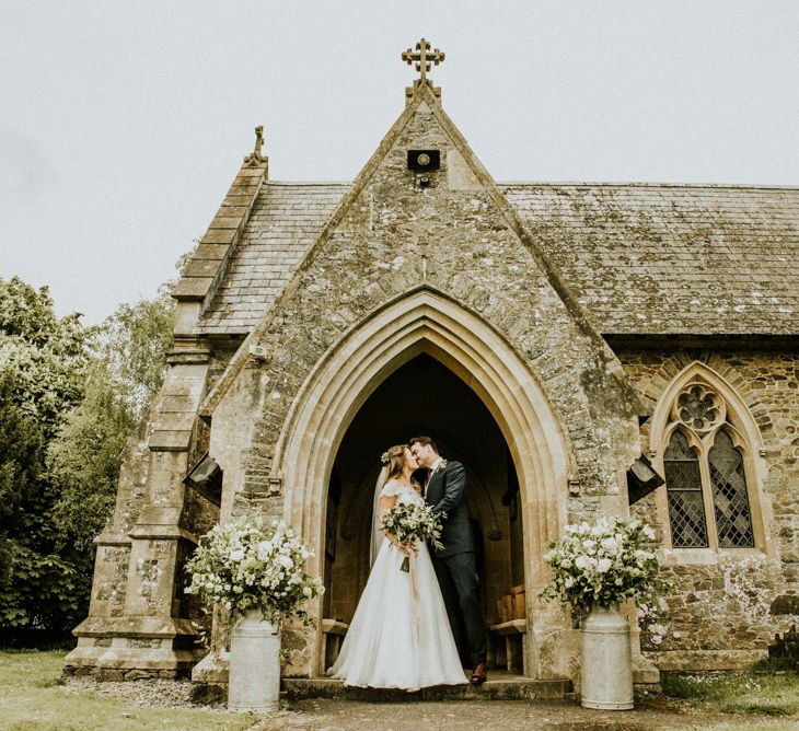 Glasshouse Wedding At Anran In Devon // Image By Paige Grace Photography // Film By The Wild Bride